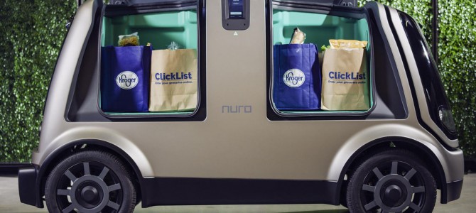 【話題・自動運転】無人運転バンで食品をお届け–自動運転スタートアップNuroが2018年中にテストへ