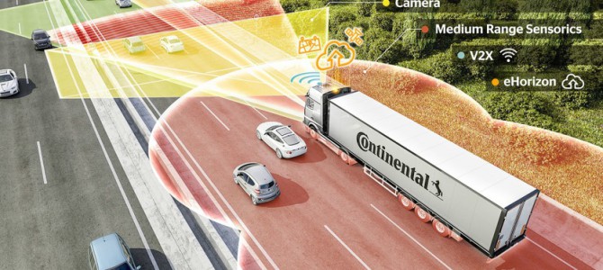 【新技術・自動運転】コンチネンタル、最新の自動運転技術を発表へ…車両周囲の状況を正確に把握