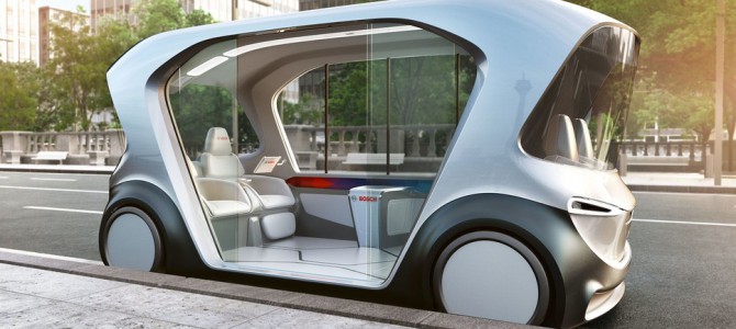 【話題・自動運転】都市向けシャトルサービス、ボッシュが自動運転EVを提案へ…CES 2019