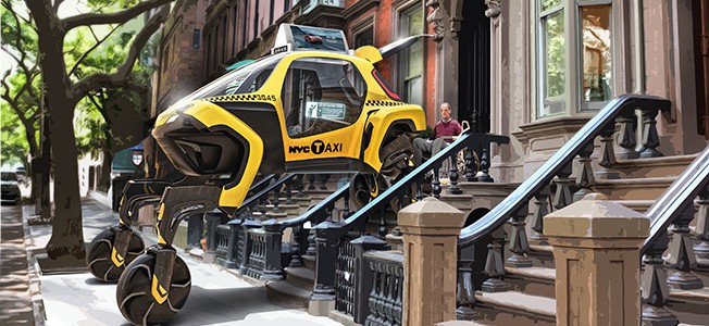 【話題】ヒュンダイ、四足歩行EVのコンセプトを発表–タイヤ走行モードからトランスフォーム