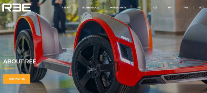 【話題】好きな車体をカスタマイズできるEV（電気自動車）シャーシを開発するREE Automotive