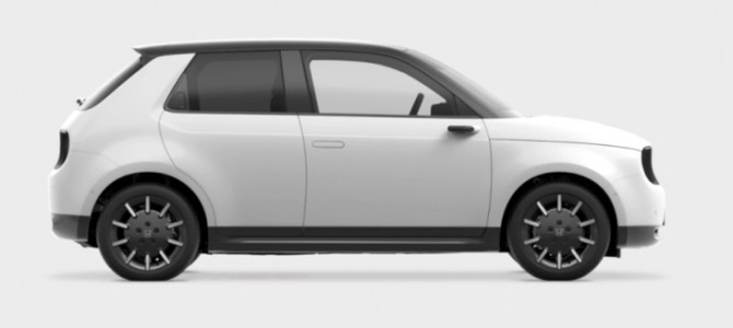 【新製品】ホンダが新型EV「ホンダe」の情報を先行公開 2020年8月に日本での販売を開始