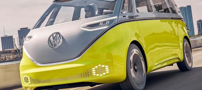 【話題・自動運転】2022年に登場予定のEVワーゲンバス VW「ID.BUZZ」 レベル4の自動運転開発開始