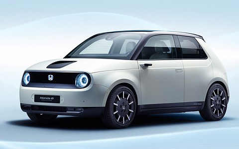 【話題】ホンダ、後輪駆動EV「Honda e（ホンダ イー）」プロトタイプ