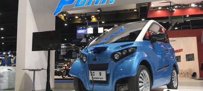 【話題・超小型EV】川崎ベンチャーが開発した超小型EVが「タイの国民車」になる日