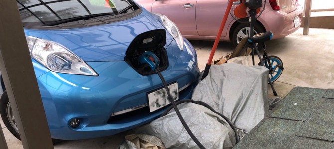 【震災復興】千葉大停電2019を電気自動車とV2Hで乗り切った被災者の体験談