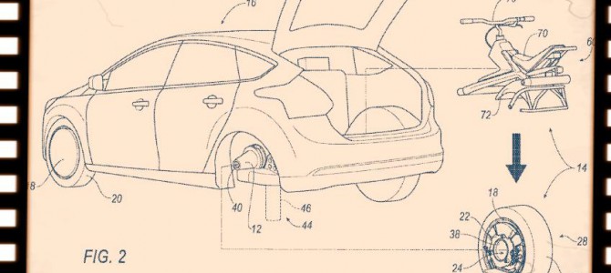 【話題】「車輪が外れて電動一輪になる自動車、フォードが特許取得」