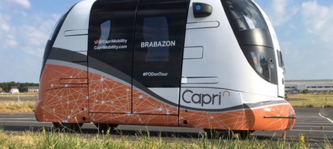 【自動運転・海外】英国で無人自動運転シャトルの試験運行開始。2020年後半には公道走行も計画