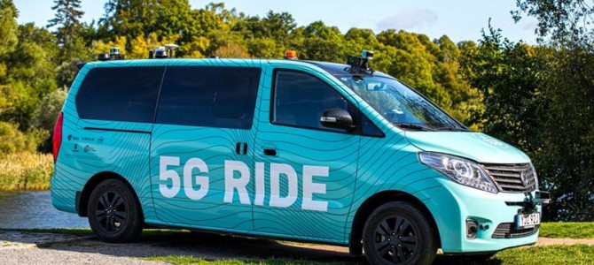 【自動運転・海外】エリクソン、ストックホルムで5G対応の自動運転ミニバスをテスト運行