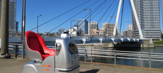 【インプレ・自動運転】自動運転一人乗りロボ「ラクロ」に乗ってみた