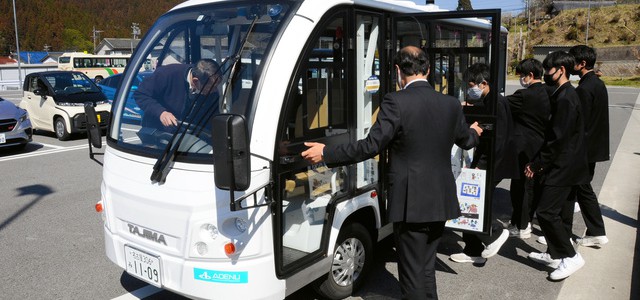 【話題・自動運転】中学生が体感「すごかった」 愛知・豊田で自動運転実験