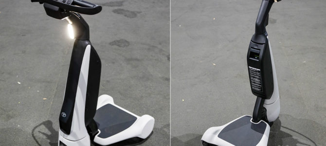 【インプレ・超小型EV】気軽に乗れる３輪タイプのパーソナルモビリティ「トヨタ Ｃウォーク T」に乗った