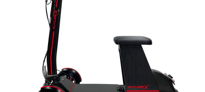 【超小型EV・新製品】世界初のフルカーボン電動3輪バイク『Future X』先行販売開始…価格は42万8000円