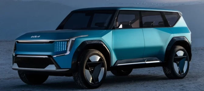 【話題・新製品】起亜自動車が「EV9」の市販化を発表、2023年に欧州で発売