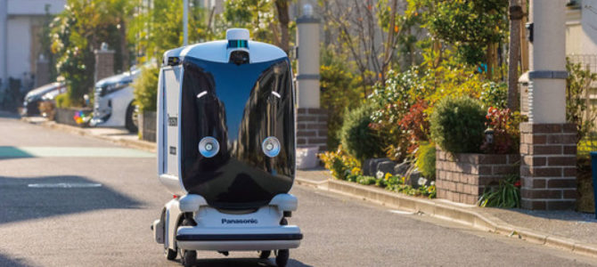 【話題・自動運転】自動走行ロボットは「1台3役」!?警備も配送も街の変化も 【話題・自動運転】自動走行ロボットは「1台3役」!?警備も配送も街の変化も