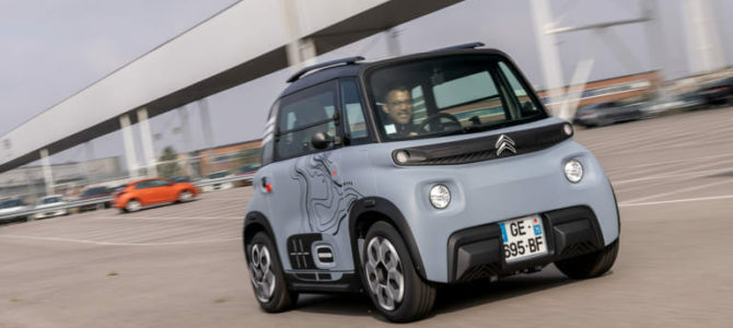 【インプレ・超小型EV】超小型EV シトロエン『AMI』試乗記〜パリ市民が好きなマイクロカー