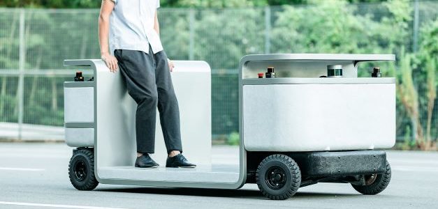 【話題・次世代モビリティ】須磨海岸の遊歩道で『次世代モビリティ』の走行実証実験が行われるみたい