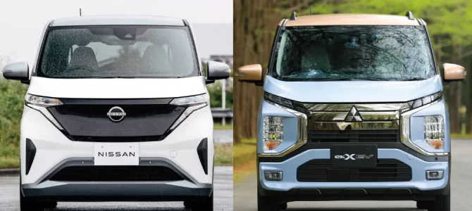 【話題・新製品】日産と三菱から電気軽自動車が登場【ニュースキャッチアップ】２台は何が違うのかを比較する