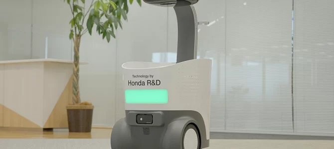 【話題・自動運転】ホンダ、人追従ロボット「WaPOCHI」　人混みだって大丈夫