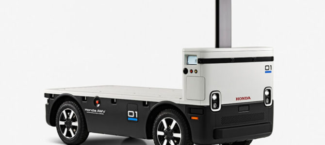 【話題・次世代モビリティ】Honda、次世代電動モビリティを公開。プラットフォーム型自律移動モビリティの3代目プロトタイプ