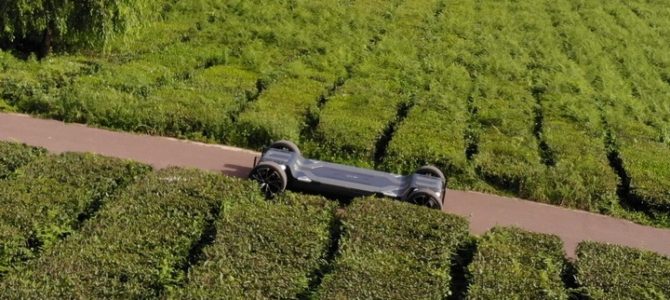 【自動運転・海外】「スケボー」を自動運転に導入？　貴州のデジタル製造が実現