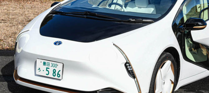 【話題】目がない!? トヨタが“タマゴ型”「4人乗りハッチバック」誕生させていた！