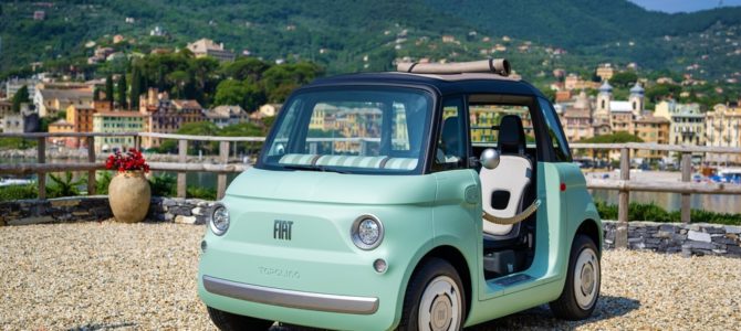 マイクロモビリティの世界１ フィアット新型トポリーノ