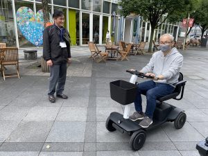 【話題・次世代モビリティ】改正道交法施行の7月1日、旭川市の歩行者専用道路で近距離モビリティ「WHILL」活用の実験実施