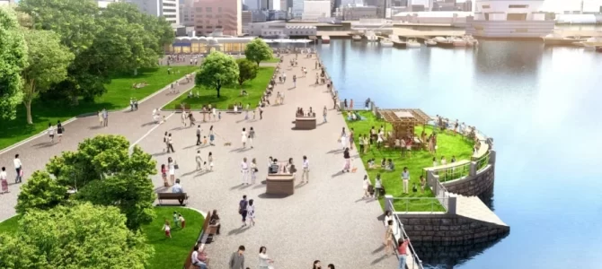 【告知・次世代モビリティ】横浜・山下公園で景色を楽しみながら移動できる自動走行モビリティが県内初走行！！