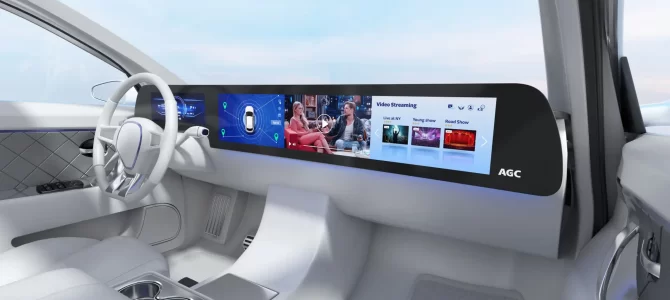 【企業・次世代モビリティ】AGC、CES 2024にて次世代モビリティ向けの最先端の素材・ソリューションを公開