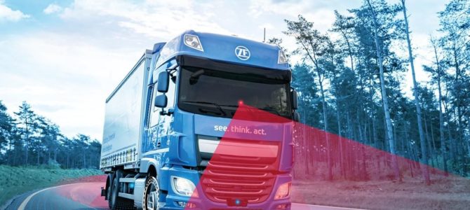 【自動運転・新技術】ZF、商用車向け先進運転支援システム発表…自動で車線変更が可能に