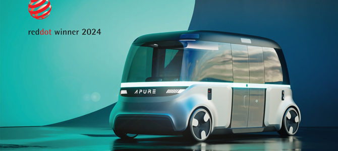 【話題・次世代モビリティ】東レの次世代自動運転コンセプト『APURE』、デザインに高評価…レッド・ドット賞を受賞