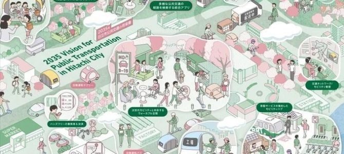 【次世代モビリティ・地方自治】日立市の2035年の公共交通の未来は、日立製作所とビジョン描く：モビリティサービス
