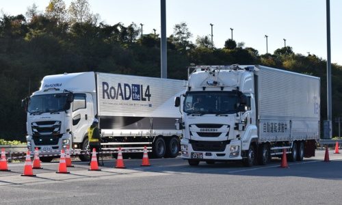 【施策・自動運転】新東名でトラック自動発着、国土交通省が自動運転の実験公開