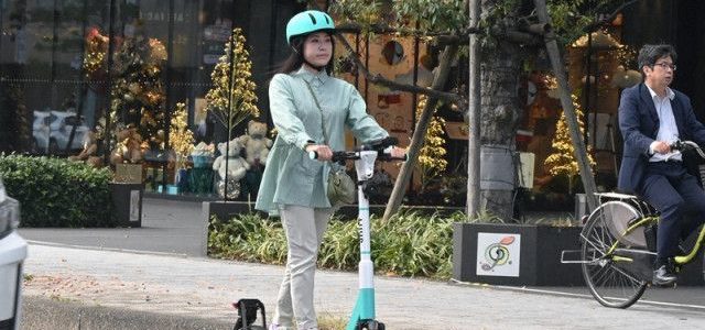 【マイクロモビリティ・インプレ】便利だけど不安も… 普及進む「LUUP」に記者も乗って考えてみた