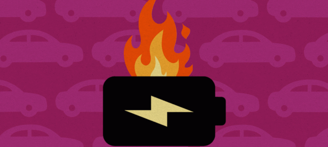 【話題・電池】EV電池火災、どう対応？「燃え尽きるまで待つしかない」と専門家