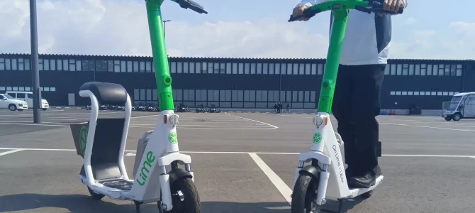 【話題・マイクロモビリティ】大阪・関西万博、関係者専用エリアにおける移動用モビリティに「Lime」提供開始