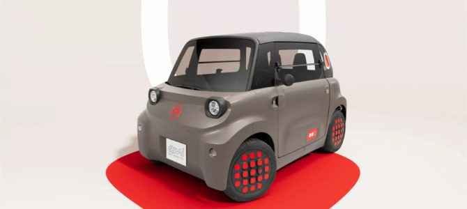 【話題・超小型EV】シトロエンの超小型EV『アミ』がマイチェン、表情豊かな新デザインに