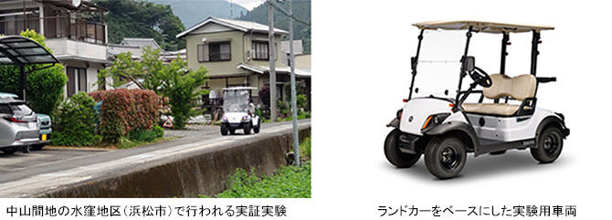 【話題・超小型EV】浜松市の中山間地で低速超小型モビリティの実証実験を開始～1人乗りミニカーで