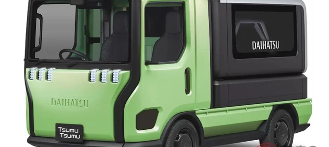 【話題】ダイハツの「斬新軽トラック」に大注目！ 全長3.4mで「今までにないドア」に画期的な荷台で便利 …