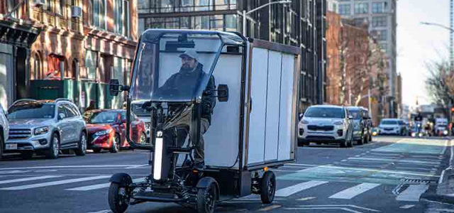 【話題・マイクロモビリティ】アメリカン・ホンダモーターが新事業「Fastport」を発表／ラストマイル配送用マイクロ …