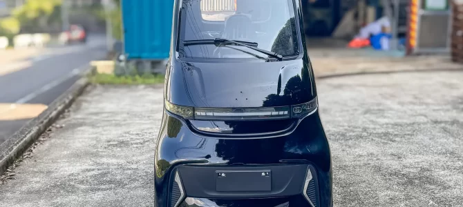 【超小型EV・新製品】マイクロEV「EQV-TREK」発売開始