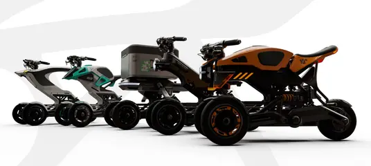 【話題・ジャパンモビリティショー2025】未来のモビリティ「Raptor」新デザインユニット 4モデルを発表