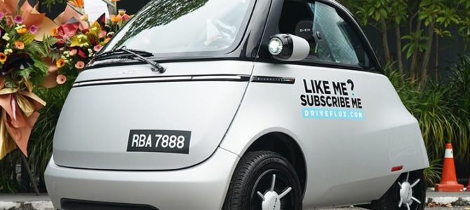 【話題・超小型EV】マイクロリノ2.0 – 世界最小の電気自動車がマレーシアで発売