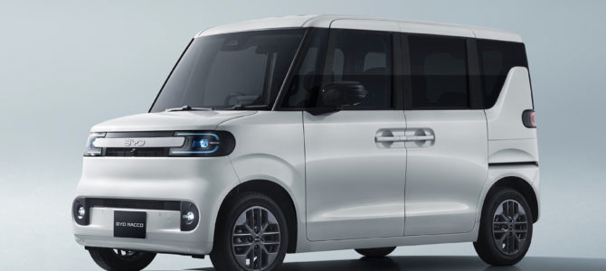 【話題・新製品】中国BYD、初の軽EV「ラッコ」を公開 26年夏に日本で発売へ