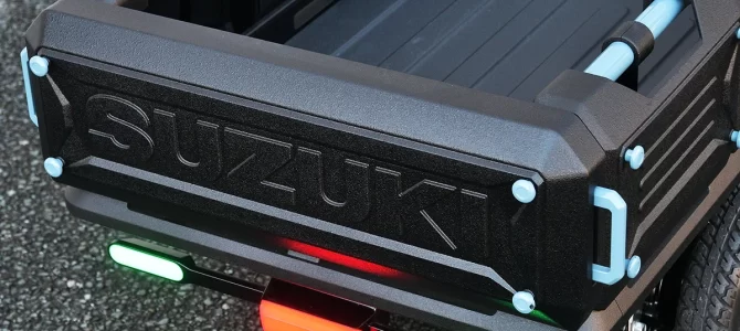 【話題・次世代モビリティ】スズキの「免許不要の”ちいさい軽トラ”!?」に熱視線！ おひとりさま向け超小型ボディ×安定感 …